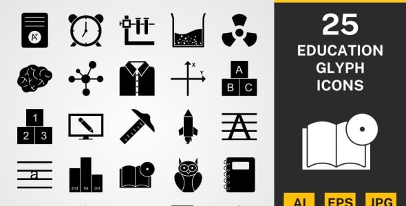 Набор иконок на тему science