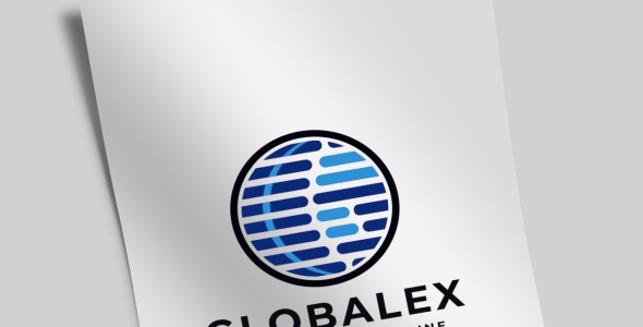 Шаблон логотипа на тему графика