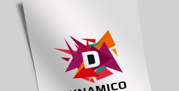 Шаблон логотипа на тему графика