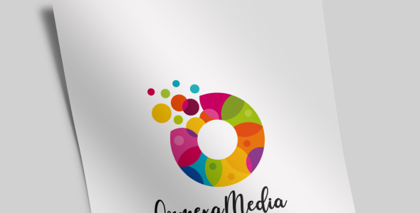 Шаблон логотипа на тему графика