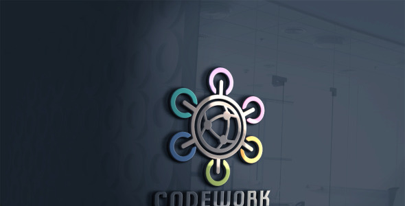 Шаблон логотипа на тему графика