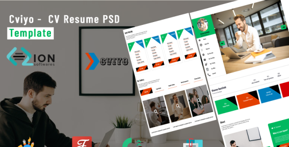 PSD шаблон на тему графика