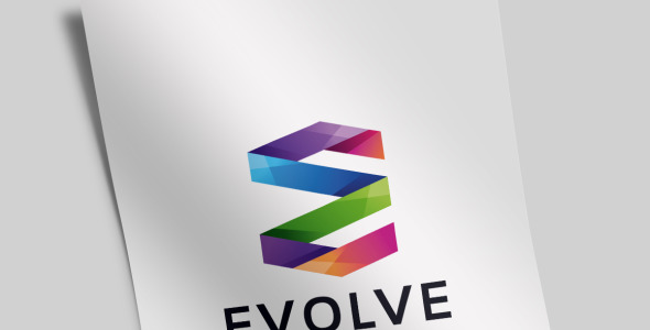 Шаблон логотипа на тему графика