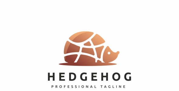 Шаблон логотипа на тему графика