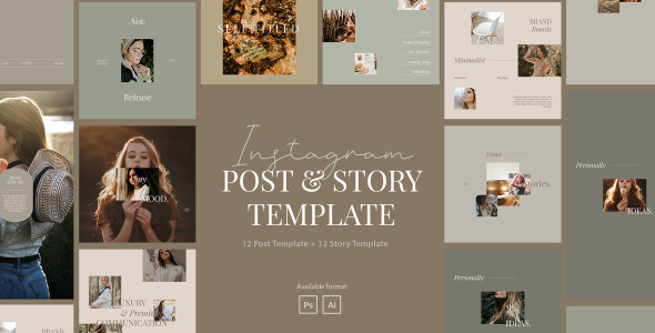 Шаблон для соцсетей на тему графика