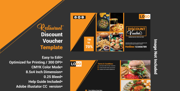 Vector на тему еда и ресторан