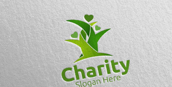 Шаблон логотипа на тему графика