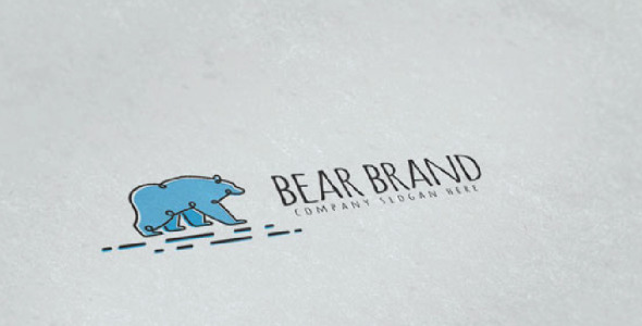 Шаблон логотипа на тему графика