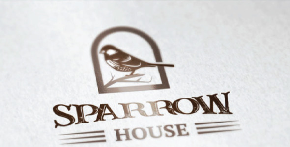 Шаблон логотипа на тему графика