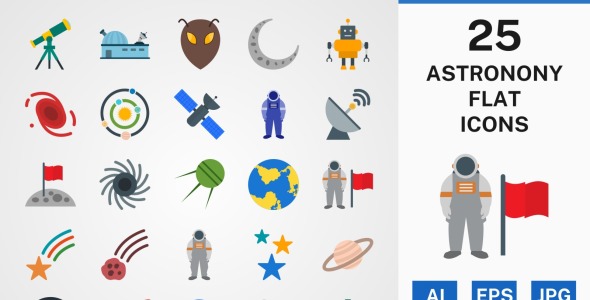 Набор иконок на тему science