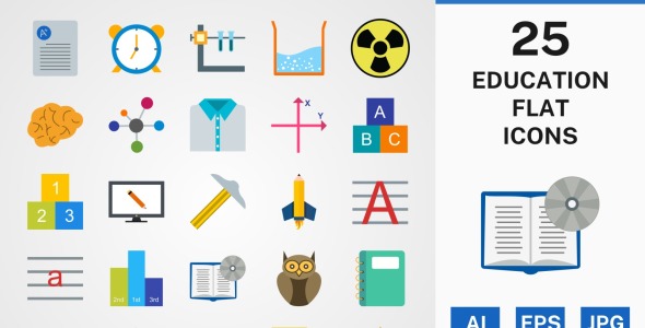 Набор иконок на тему science