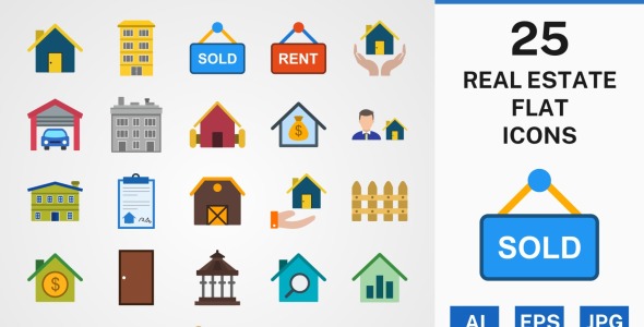 Набор иконок на тему city