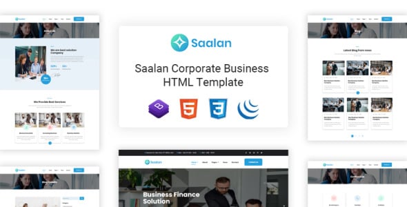 Responsive Multipurpose Corporate Business Website Template