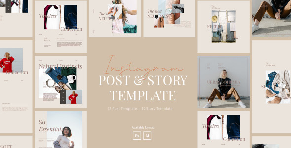 Шаблон для соцсетей на тему графика