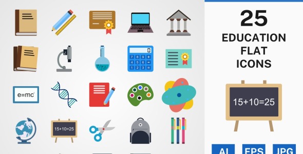 Набор иконок на тему science