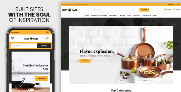 the kitchen &amp; appliances premium shopify theme