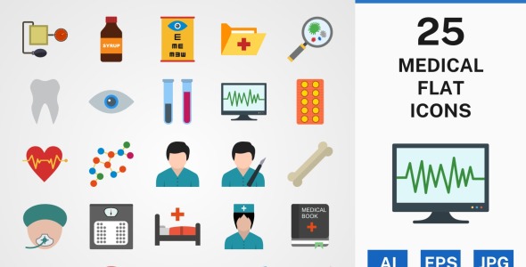 Набор иконок на тему medical