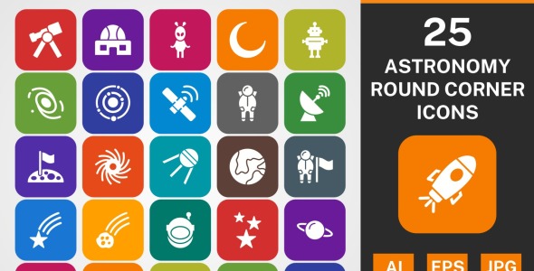 Набор иконок на тему science