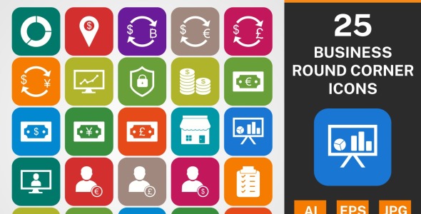 Набор иконок на тему business