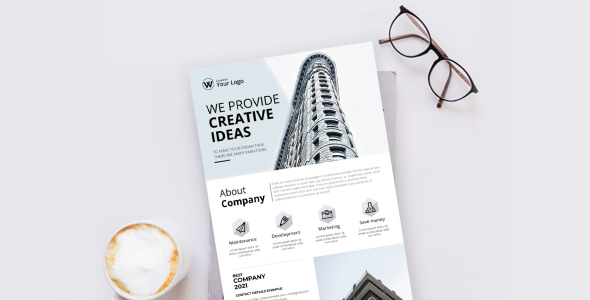 Фирменный стиль на тему графика