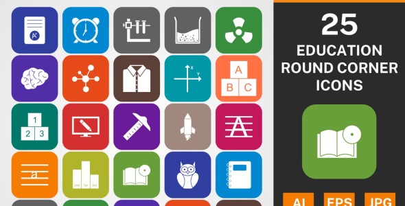 Набор иконок на тему science