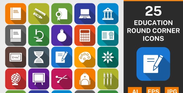 Набор иконок на тему science