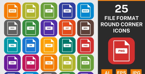 Набор иконок на тему text