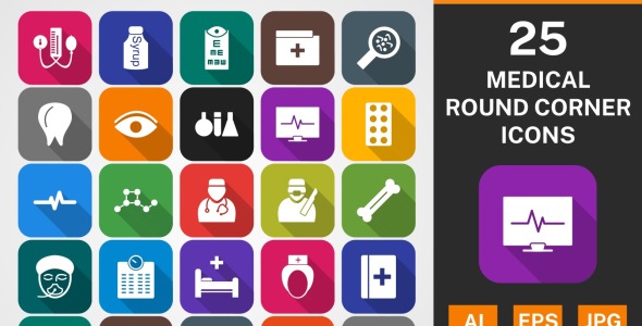 Набор иконок на тему medical