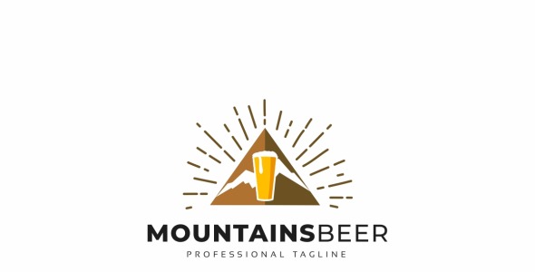 Шаблон логотипа на тему графика