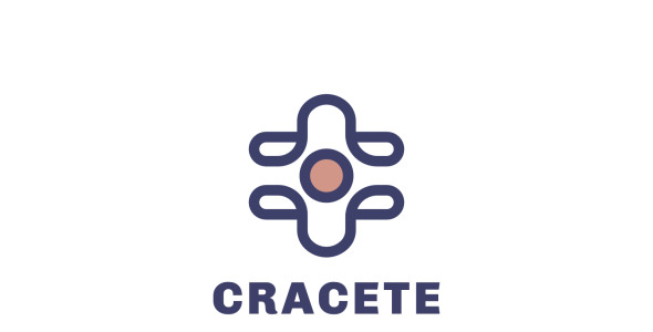 Шаблон логотипа на тему графика