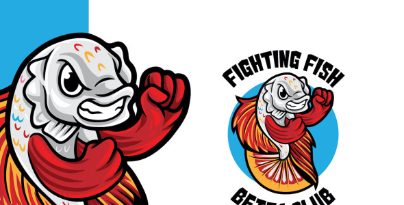 Шаблон логотипа на тему графика