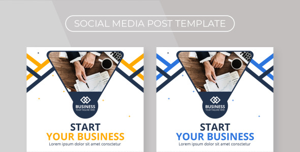 Шаблон для соцсетей на тему графика