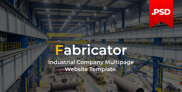 Адаптивный PSD шаблон на тему металлургическая компания