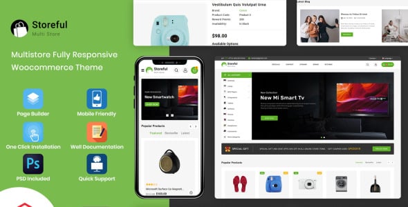 многоцелевая электроника тема woocommerce