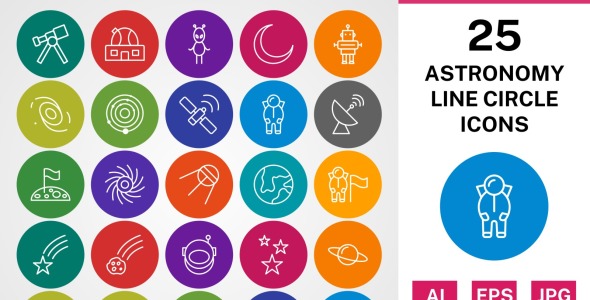 Набор иконок на тему science