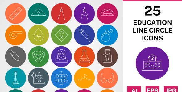 Набор иконок на тему science