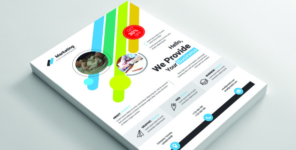 Фирменный стиль на тему графика