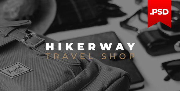 Адаптивный PSD шаблон на тему путешествия