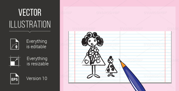 Vector на тему графика