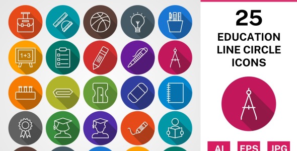 Набор иконок на тему science