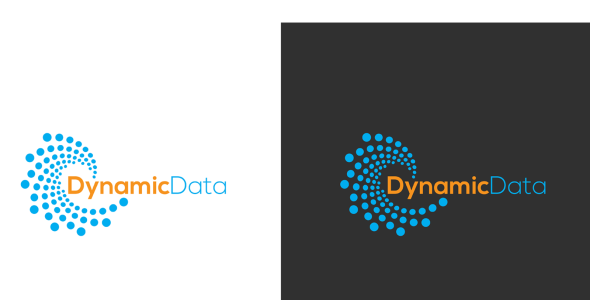 Шаблон логотипа на тему графика