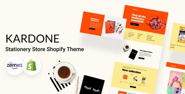 KarDone Stationery Store Shopify Theme