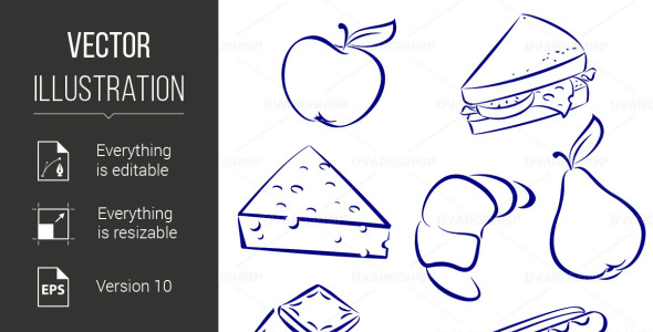 Vector на тему графика