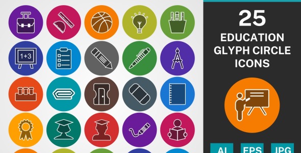 Набор иконок на тему science