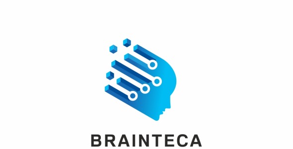 Шаблон логотипа на тему графика