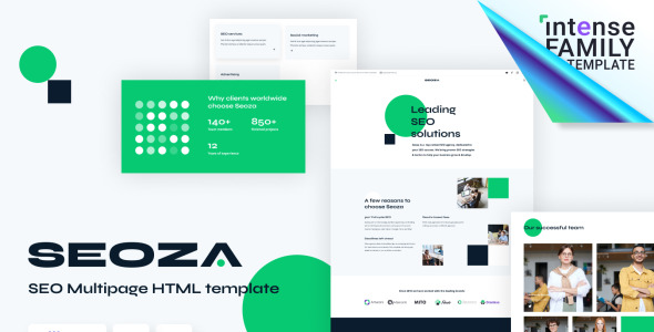 seo агентство html шаблон сайта