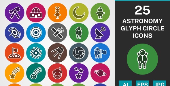 Набор иконок на тему science