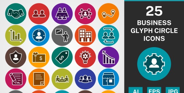 Набор иконок на тему business