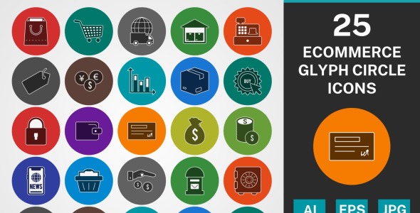 Набор иконок на тему shopping