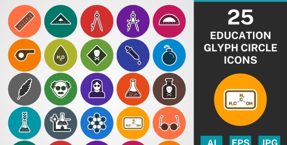 Набор иконок на тему science